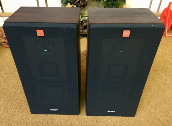 Pair of Sony APM Speakers