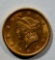 1853 $1 LIBERTY GOLD COIN