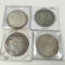 4 SILVER MORGANS