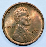 1921 BU LINCOLN CENT