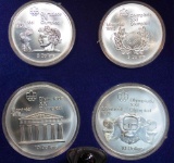 1976 CANADIAN OLYMPICS 4 COIN SET  2