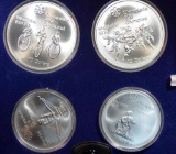 1976 CANADIAN OLYMPICS 4 COIN SET 3