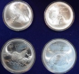 1976 CANADIAN OLYMPICS 4 COIN SET 4