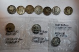 10 MERCURY DIMES