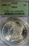 1884 CC MS64 PCGS