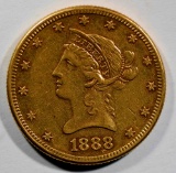 1888 S $10 LIBERTY COIN