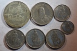 LOT OF SWISS COINS