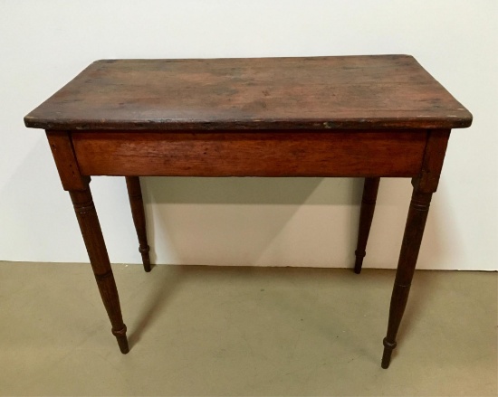 ANTIQUE PRIMITIVE WORK TABLE