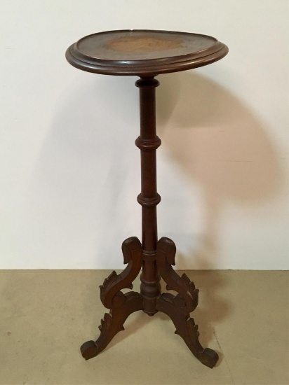 ANTIQUE VICTORIAN PEDESTAL PLANT STAND