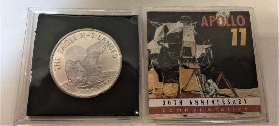 APOLLO 11 - 30TH ANNIV. COMMEM TOKEN