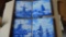 LOT OF DELFT BLUE WHITE TILE SETS