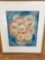 DECORATIVE PASTEL IN FRAME OF FLOWERS