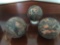 SET OF 3 - DUCKPIN BOWLING BALL BRUNSWICK MINERALI