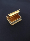 JUDITH LEIBER ORIGINAL - BOOK SHAPED PILL BOX