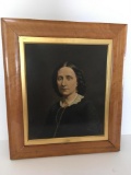 ORIGINAL OIL ON BOARD BY JAMES BARNES PORTRAIT