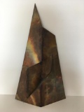 COPPER ABSTRACT SCULPTURE