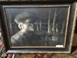 CHARCOAL DRAWING BY HOWARD WEINGARDEN