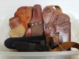 LOT OF VARIOUS HOLSTERS