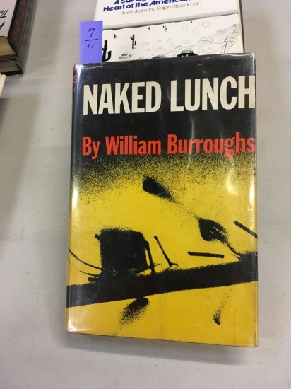 NAKED LUNCH BY WILLIAM BURROUGHS - FIRST PRINTING