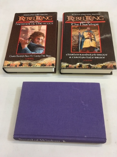 THREE FIRST EDITIONS -  HISTORIC FICTION