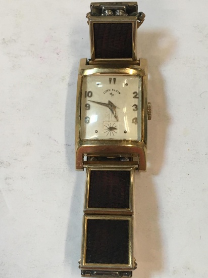 LORD ELGIN TANK WATCH