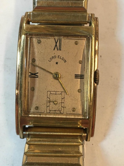 LORD ELGIN TANK WATCH