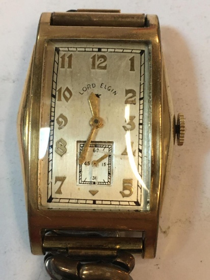 LORD ELGIN TANK WATCH