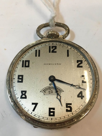 VINTAGE HAMILTON POCKETWATCH