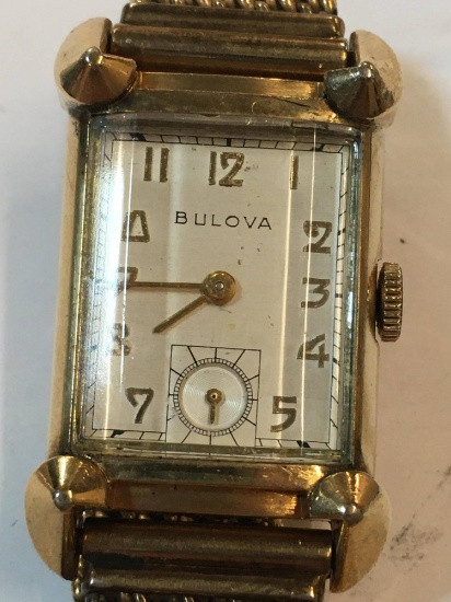 VINTAGE BULOVA TANK WATCH