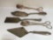 GROUP OF 5 PIECES OF SERVING IMPLEMENTS