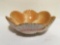 PORTUGUESE SHELL BOWL WITH GOLD PAINTED RIM