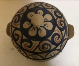 STONEWARE LIDDED BOWL