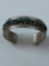 STERLING & STONE CUFF BRACELET