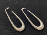 PAIR OF CONTEMPORARY EARRINGS