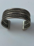 STERLING SILVER CUFF BRACELET