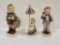 M. J. HUMMEL - LOT OF 3 FIGURES - US ZONE