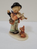 EARLY HUMMEL - CHILD W VIOLIN AND DOG - FULL BEE