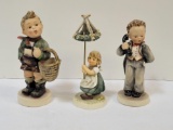 M. J. HUMMEL - LOT OF 3 FIGURES - US ZONE