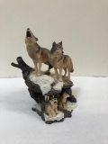 NICK BIBBY FROM THE SPIRIT OF THE WOLF SCULPTURE C