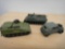 3 DINKY TOYS MILITARY VEHICLES