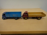 DINKY GUY TRUCK AND BIG BEDFORD TRUCK