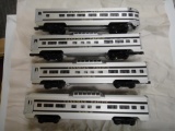 4 MTH CANADIAN PACIFIC ALUMINUM  PASSENGER CARS