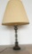 TABLE LAMP WITH PRISM GLASS STYLED BASE