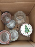 GLASS DRY GOODS CONTAINERS