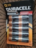 4 NEW PACKAGES OF BATTERIES