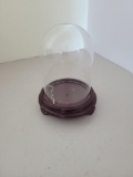 GLASS DISPLAY DOME WITH BASE