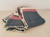 KNITTED AFGHAN / THROW