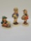 HUMMEL - LOT OF 3 FIGURES