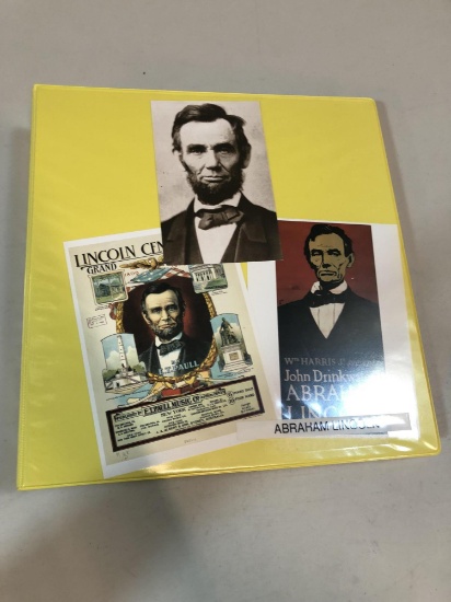 ABRAHAM LINCOLN SCRAPBOOK