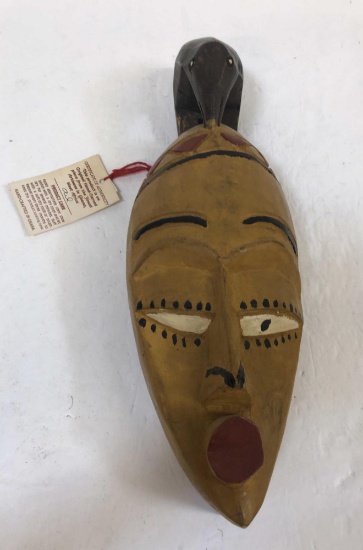 PAINTED CEREMONIAL MASK